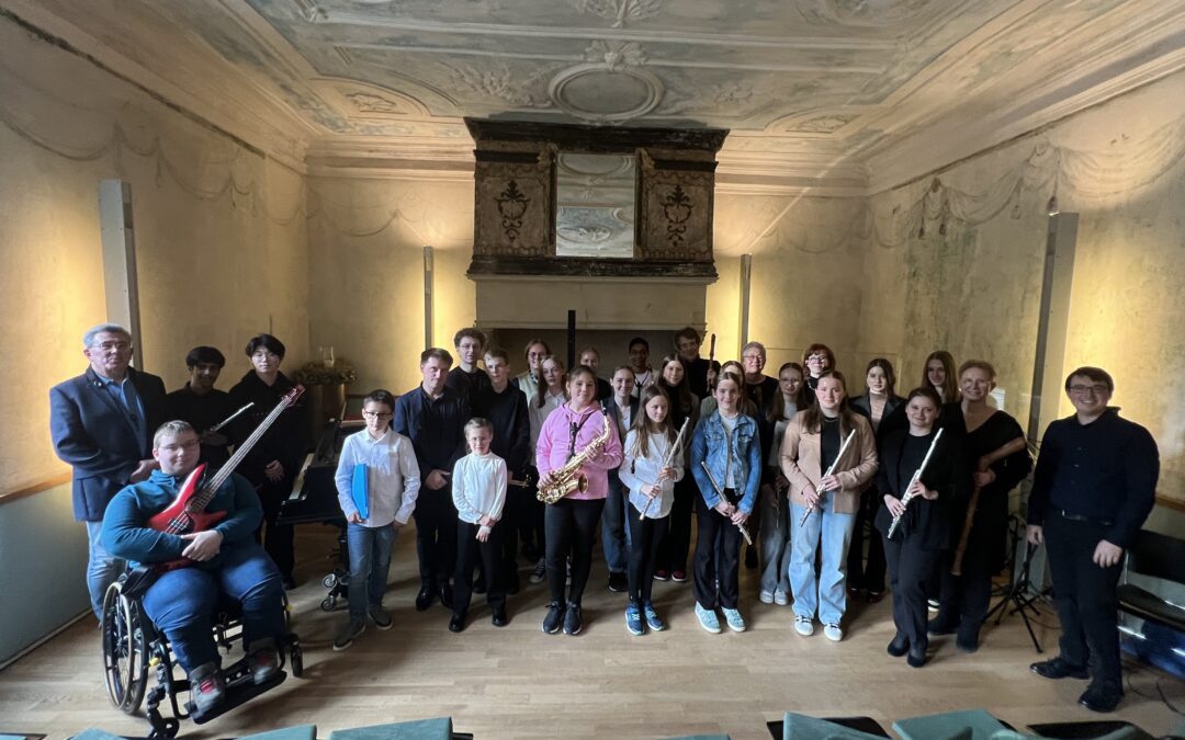 DIE STUNDE DER MUSIK. KONZERT DER MUSIKSCHULE RHEINE